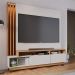 Home para TV ate 75 Polegadas Torino Off-White Matte Freijo