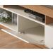 Home para TV ate 75 Polegadas Torino Off-White Matte Freijo