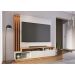 Home para TV ate 75 Polegadas Torino Off-White Matte Freijo