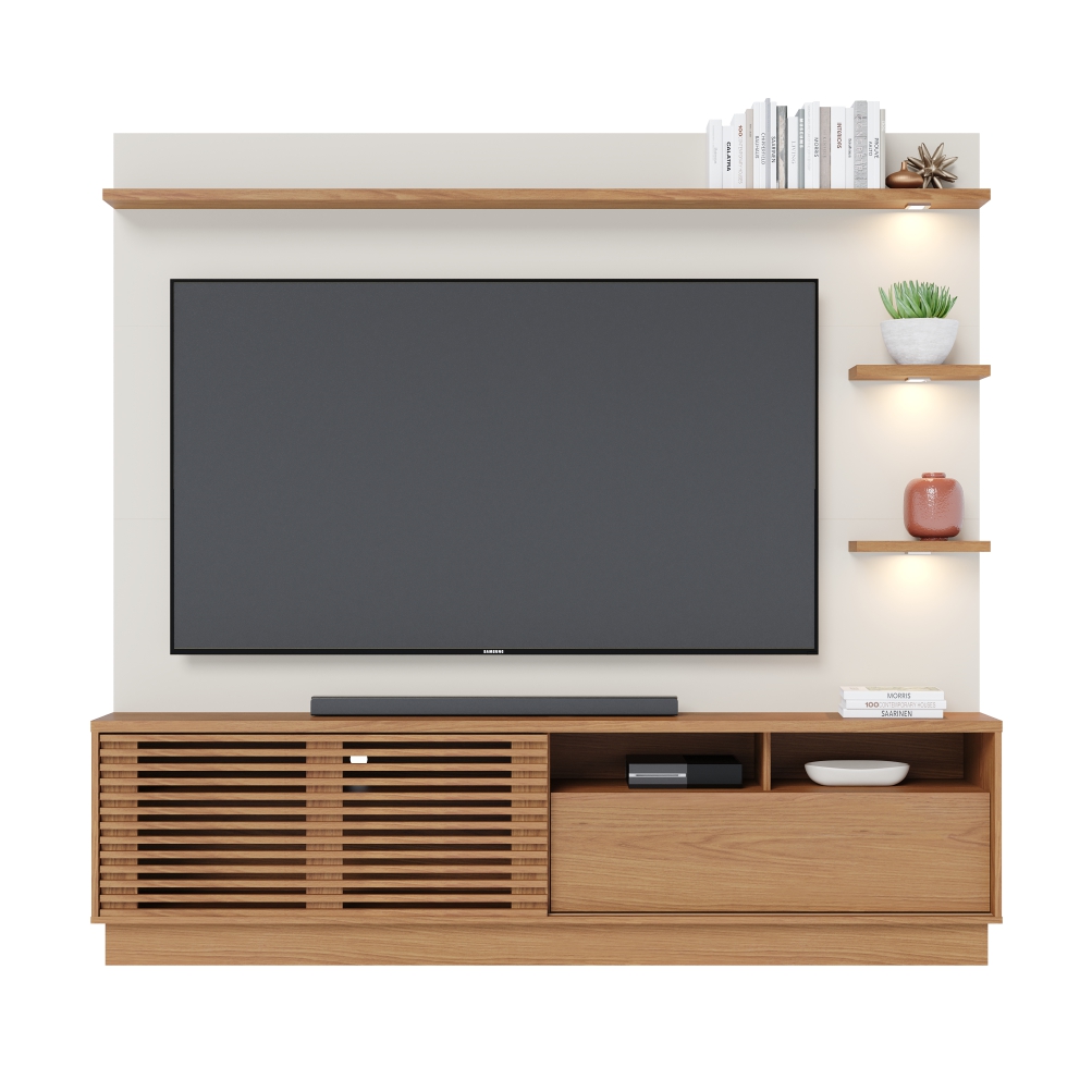 Home para TV e Mesa de Centro Barton Freijo Matte