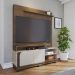 Home para TVs 65" 3 Prateleiras Bia Amendoa Off White Mate