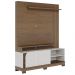 Home para TVs 65" com 2 Portas Lia Amendoa Off White Mate