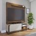 Home para TVs 65" com 2 Portas Lia Amendoa Off White Mate