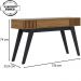Aparador Para Sala 136 cm Com Gaveta RIV1525 Noce Milano CLB