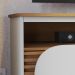 Bancada Rack Para TV 65 Polegadas Jurere Freijo Off White Matte CLB