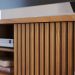 Bancada Rack Para TV 75 Polegadas 200 cm Veneza Freijo OFF White Matte CLB