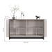 Buffet Copacabana 4 PT Off White e Nogueira