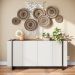 Buffet Copacabana 4 PT Off White e Nogueira