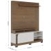 Estante Home Para TV 65 Polegadas Jurere Amendoa Off White Matte Jurere CLB