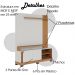 Estante Home Para TV 65 Polegadas Jurere Freijo Off White Matte CLB