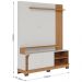 Estante Home Para TV 65 Polegadas Jurere Freijo Off White Matte CLB
