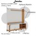 Estante Home Para TV 75 Polegadas Jurere Freijo Off White Matte CLB