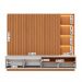Home Estante Rack Cancun Para TV até 82 Polegadas Freijo/Off White Matte