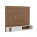 Painel Home Suspenso Jurere 1.6 Para TV até 60" Polegadas Amendoa/Off White Matte