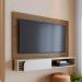 Painel Home Suspenso Jurere 1.6 Para TV até 60" Polegadas Amendoa/Off White Matte