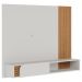 Painel Home Suspenso TV 60 Polegadas Jurere Off White Matte Freijo CLB