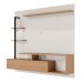 Painel para TV até 58 Polegadas Maragogi Off White e Freijó