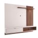 Painel para TV até 60 Polegadas Tocantins I Off White e Nogueira Real