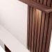 Painel para TV até 60 Polegadas Tocantins I Off White e Nogueira Real