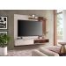 Painel para TV até 60 Polegadas Tocantins II Off White e Nogueira Real