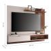 Painel para TV até 60 Polegadas Tocantins II Off White e Nogueira Real