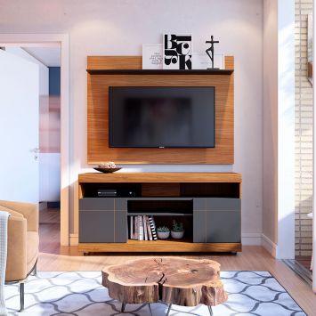 Rack com Painel para TV até 47 Polegadas Yara Noce e Preto 136 cm é ruim? Rack com Painel para TV até 47 Polegadas Yara Noce e Preto 136 cm é boa?