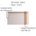 Painel Extensivel Tv 70 Pol 180 cm Leme Off White Freijo Colibri
