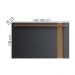 Painel Extensivel Tv 70 Pol 180 cm Leme Preto Noce Milano Colibri