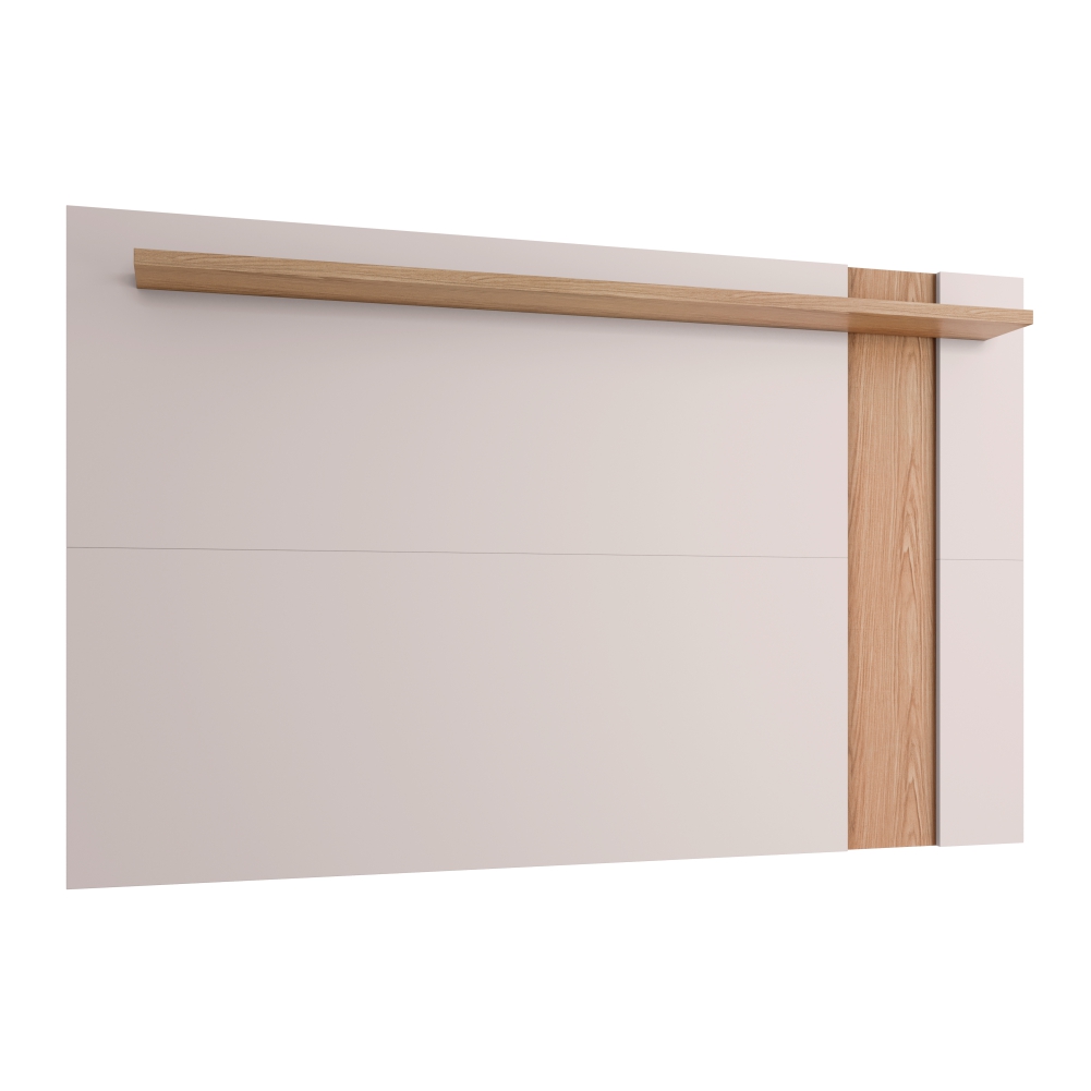 Painel Extensivel para TV 70 Polegadas Belfast Off-White Matte Freijo