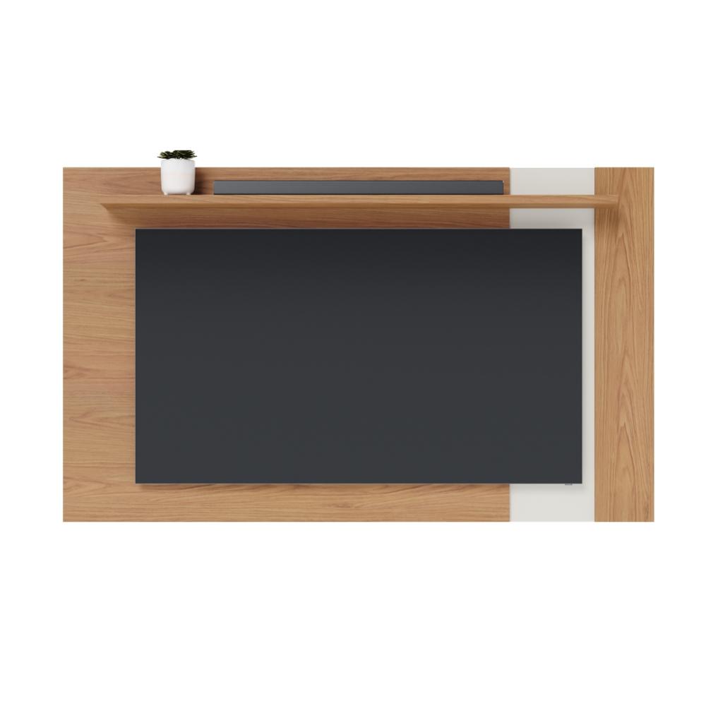 Painel Extensivel para TV ate 70 Polegadas Doha Freijo Off-White Matte