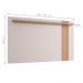 Painel Extensivel para TV ate 70 Polegadas Doha Off-White Matte Freijo
