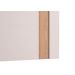 Painel Extensivel para TV ate 70 Polegadas Doha Off-White Matte Freijo