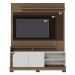 Painel Home Theater Jureli 2 Portas 1.5 até 65" Polegadas Amêndoa/Off White