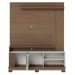 Painel Home Theater Jureli 2 Portas 1.5 até 65" Polegadas Amêndoa/Off White