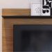Painel Suspenso Tv 55 Pol 135 cm Maia Noce Milano Preto Colibri