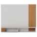 Painel Suspenso Tv 55 Pol 136 cm Jurere Off White Matte Freijo Colibri