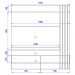Painel Suspenso Tv 65 Pol 150 cm Juriti Amendoa Off White Matte Colibri