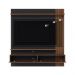 Painel Suspenso Tv 65 Pol 150 cm Juriti Noce Milano Preto Colibri