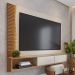 Painel Suspenso Tv 65 Pol 179 cm Egeu Off White Matte Freijo Colibri