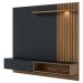 Painel Suspenso Tv 65 Pol 180 cm Tocantins Preto Noce Milano Colibri