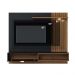 Painel Suspenso Tv 65 Pol 180 cm Tocantins Preto Noce Milano Colibri