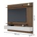 Painel Suspenso Tv 70 Pol 180 cm Juriti Amendoa Off White Matte Colibri