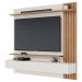 Painel Suspenso Tv 70 Pol 180 cm Juriti Off White Matte Freijo Colibri