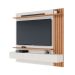 Painel de TV até 70 Polegadas Juriti Off White e Freijó