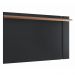 Painel para TV Regulável Mills Preto Noce