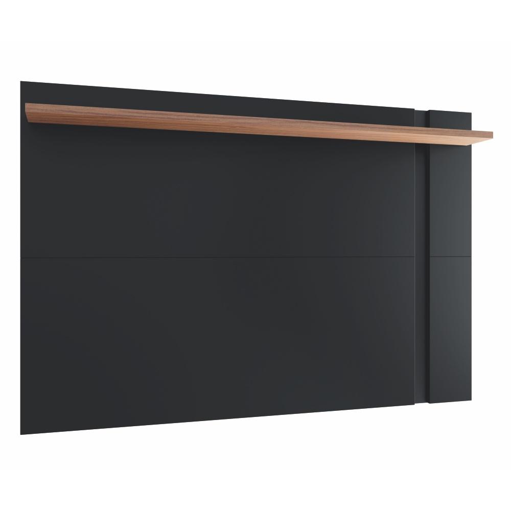 Painel para TV Regulável Mills Preto Noce