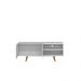 Rack Aldan para TV "55 2 Portas - Colibri - BRANCO FOSCO