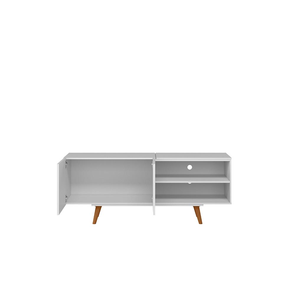 Rack Aldan para TV "55 2 Portas - Colibri - BRANCO FOSCO