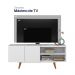 Rack Aldan para TV "55 2 Portas - Colibri - BRANCO FOSCO