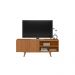 Rack Aldan para TV "55 2 Portas - Colibri - FREIJO